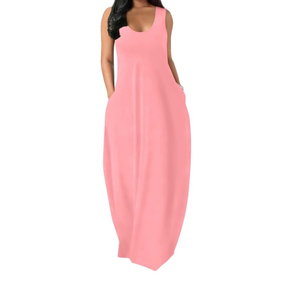 -NWT OFEEFAN Women's Maxi Dress - Size: Medium - Picture 1 of 6